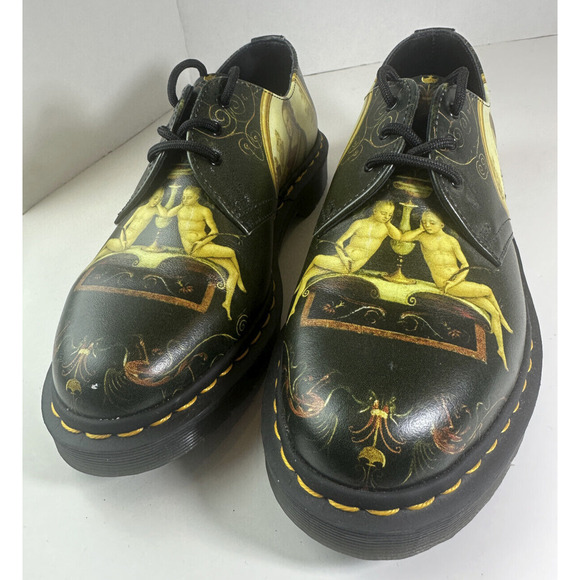 Dr. Martens DI PAOLO 1461 Shoes HTF RARE Museum Collection Art Oxfords *Flaw* - Picture 3 of 15